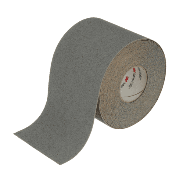 3M Safety-Walk Tira Antiderrapante Serie 300 Resilente Medio Gris 6" 0.152 x 18.29M