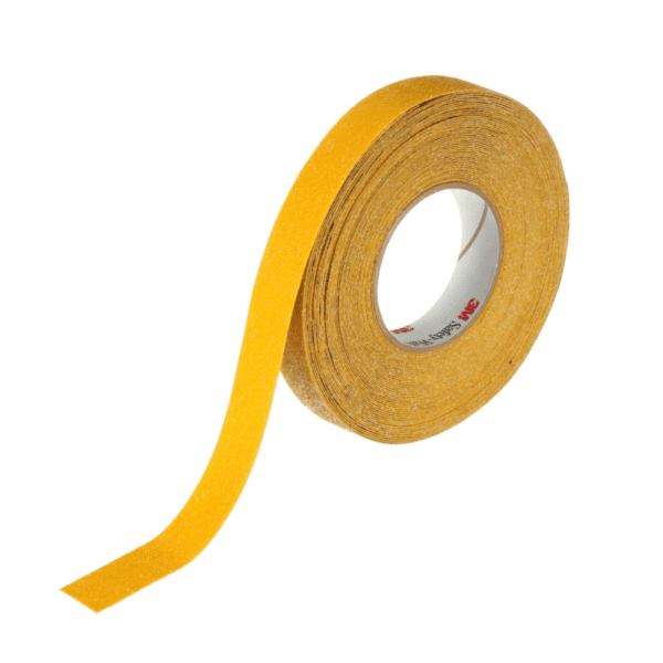 3M Safety-Walk Tira Antiderrapante Serie 600 Uso General Amarillo 1" 0.025 x 18.29M