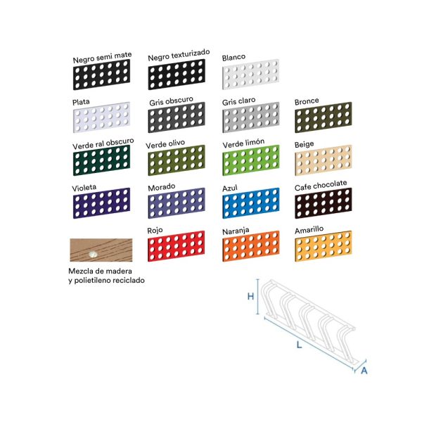 APARCABICICLETAS URBAN BIKE 21