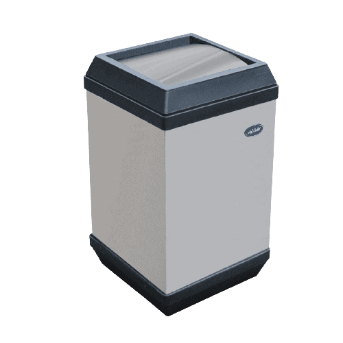 Cubo de basura Ecológico 50 litros cm Verde y gris claro