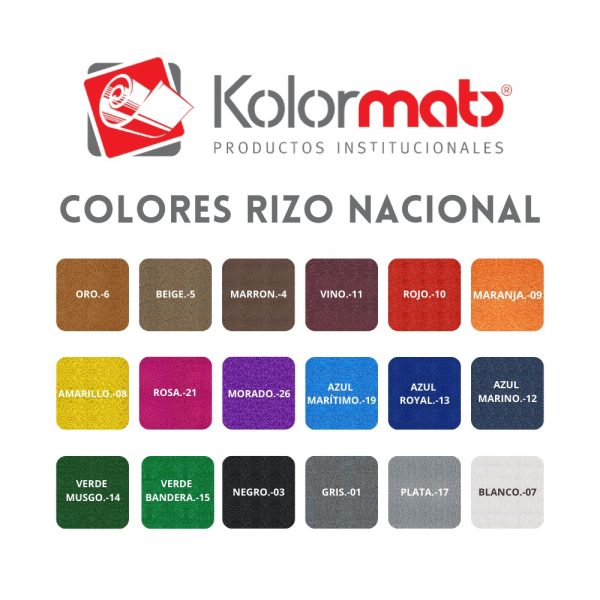 Tapete Personalizado Rizo Nacional