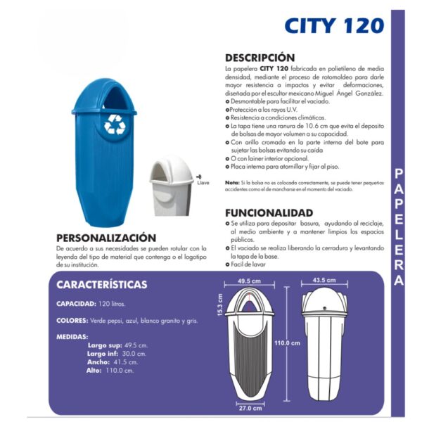 Papelera CITY