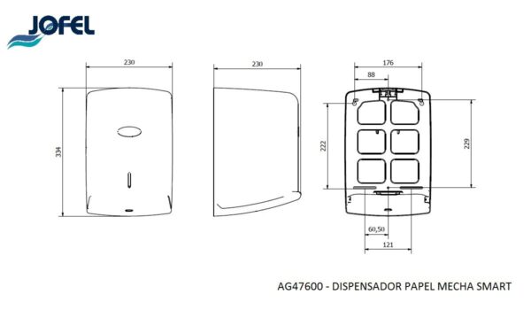 FLUIDO CÉNTRICO SMART Negro Mate (SKU AG47900)