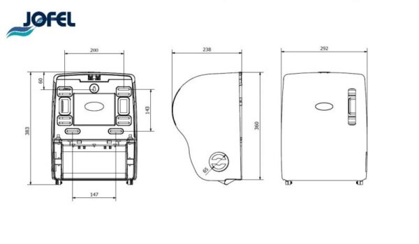 TOALLERO AUTO-CUT HUMO