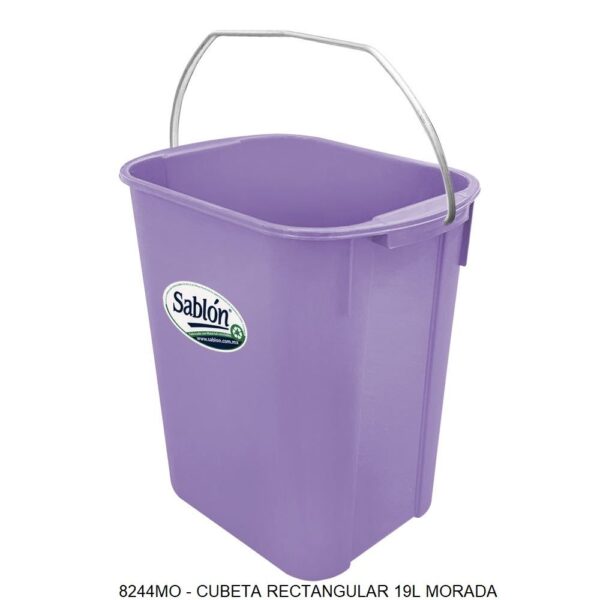 Cubeta Rectangular 4 Litros