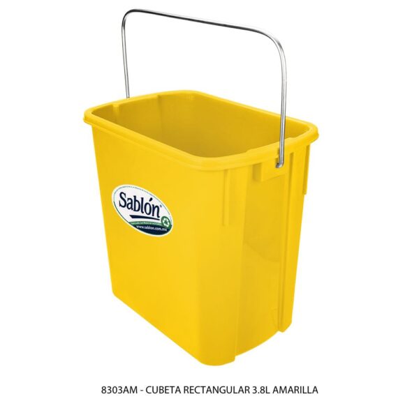 Cubeta Rectangular 4 Litros
