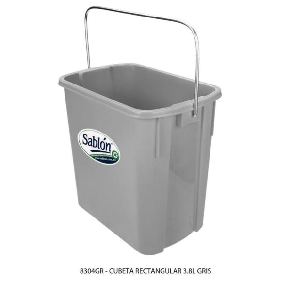 Cubeta Rectangular 4 Litros