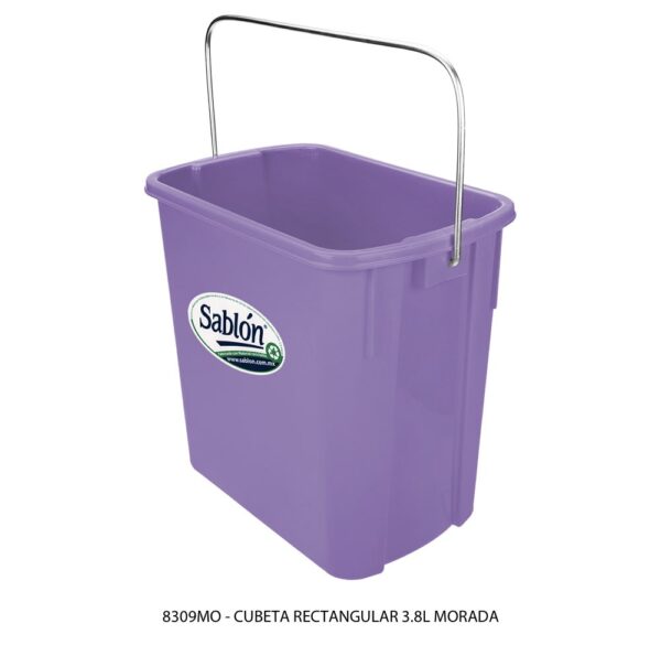 Cubeta Rectangular 4 Litros
