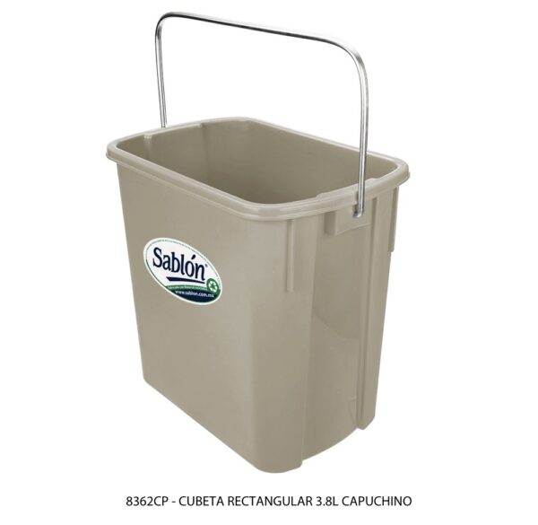 Cubeta Rectangular 4 Litros