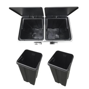 bote de acero inoxidable