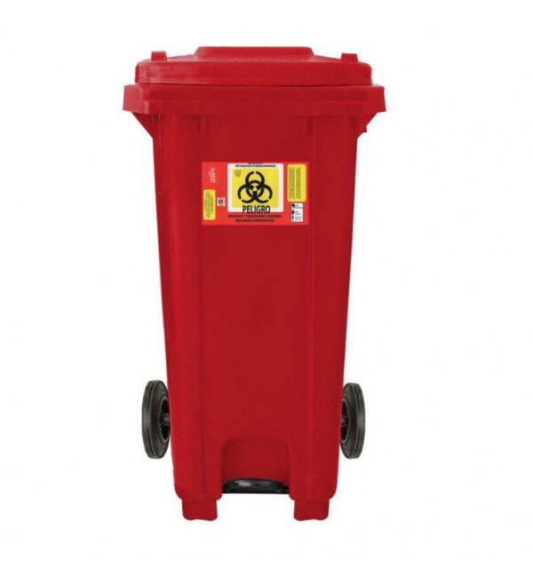 Bote RPBI de 120 Litros con pedal.
