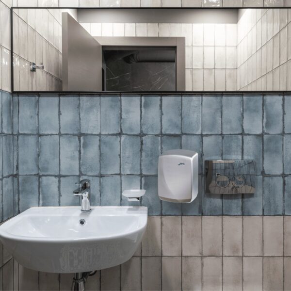 SECADOR FUTURA OPTICO 125VINOXIDABLE SATINADO LOGO JOFEL-ACERO INOXIDABLE