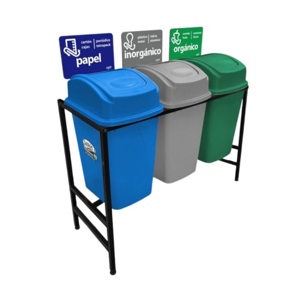 CENTRO DE SEPARACIÓN DE BASURA 65 L