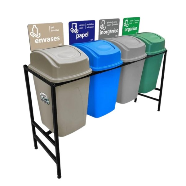 CENTRO DE SEPARACIÓN DE BASURA 65 L