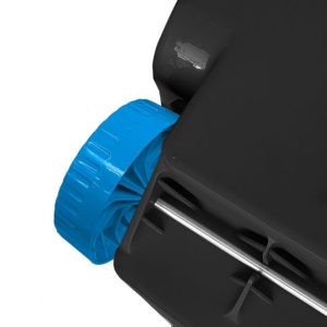 cesto de basura con ruedas