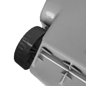 cesto de basura con ruedas