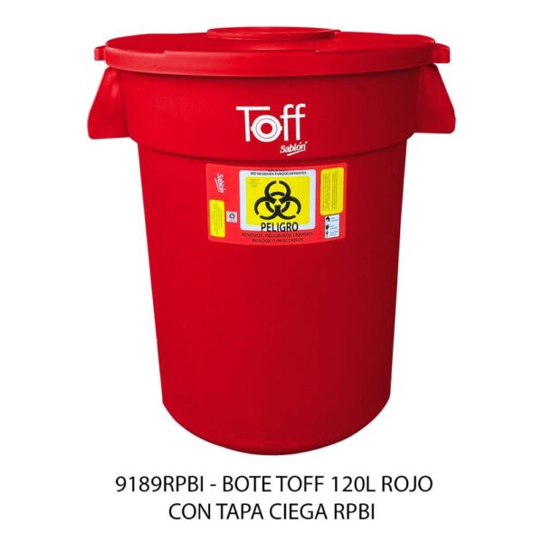 CESTO DE BAÑO RPBI (SKU 8067RPBI)