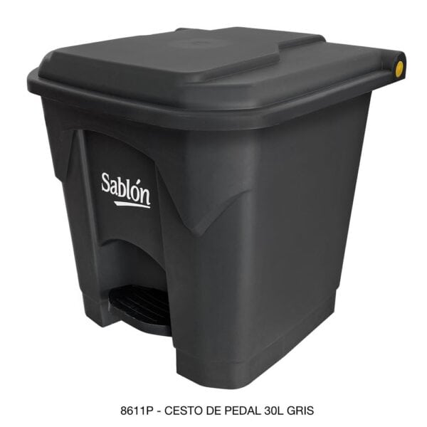 Bote de Basura Mediano Con Pedal 50 litros (SKU 8648AZ)