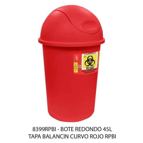 CESTO DE BAÑO RPBI (SKU 8067RPBI)