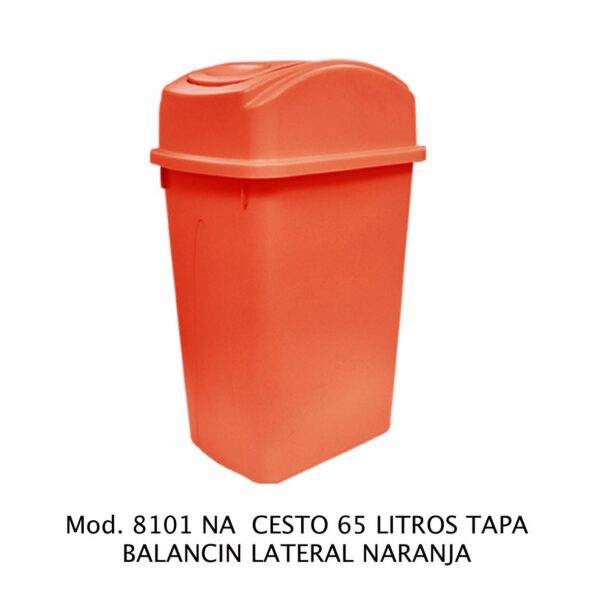 Cestos 65 L TAPA BALANCÍN LATERAL (SKU 8106VD)