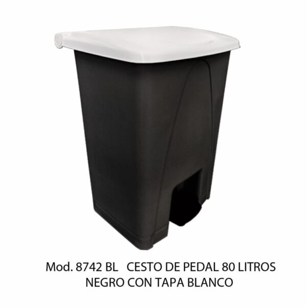Cesto de Pedal 80 Litros (SKU 8546VD)