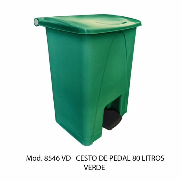 Cesto de Pedal 80 Litros (SKU 8546VD)