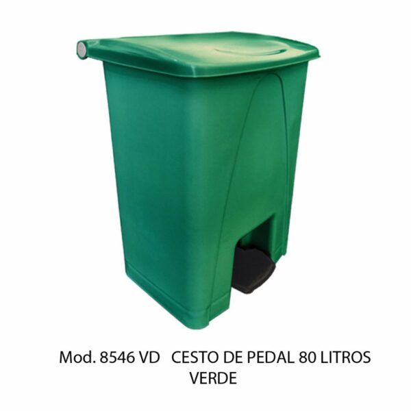 Cesto de Pedal 80 Litros (SKU 8546VD)