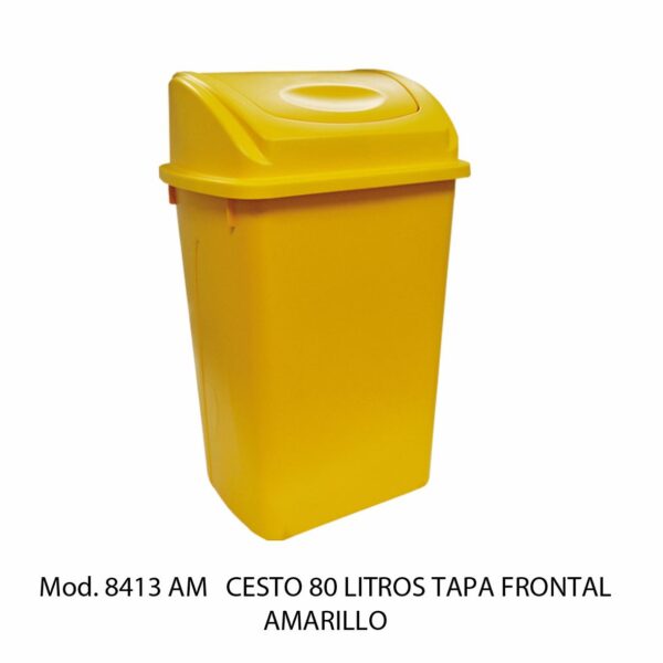 Cestos 80 L TAPA BALANCÍN FRONTAL (SKU 8416VD)