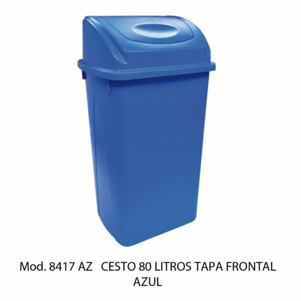Cestos 80 L TAPA BALANCÍN FRONTAL (SKU 8416VD)