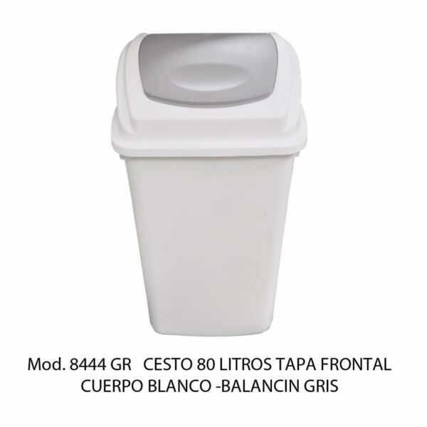 Cestos 80 L TAPA BALANCÍN FRONTAL (SKU 8416VD)