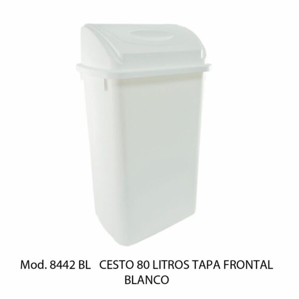 Cestos 80 L TAPA BALANCÍN FRONTAL (SKU 8416VD)