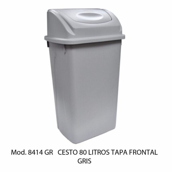 Cestos 80 L TAPA BALANCÍN FRONTAL (SKU 8416VD)