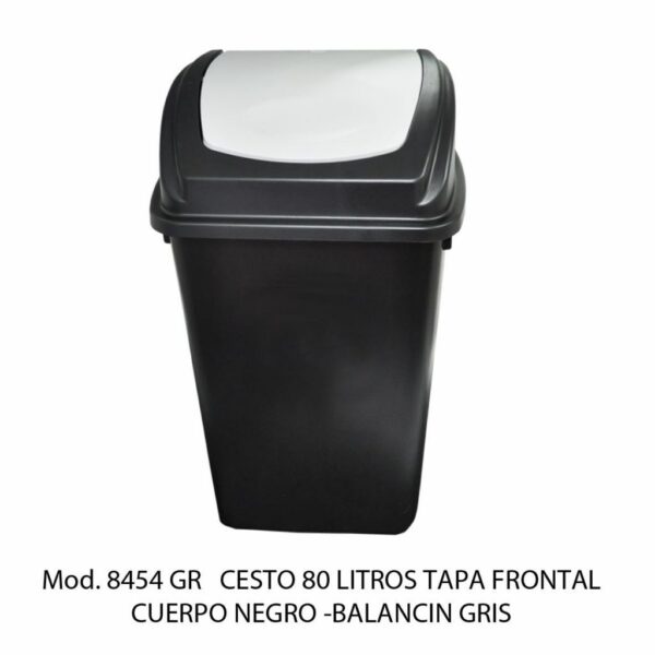 Cestos 80 L TAPA BALANCÍN FRONTAL (SKU 8416VD)