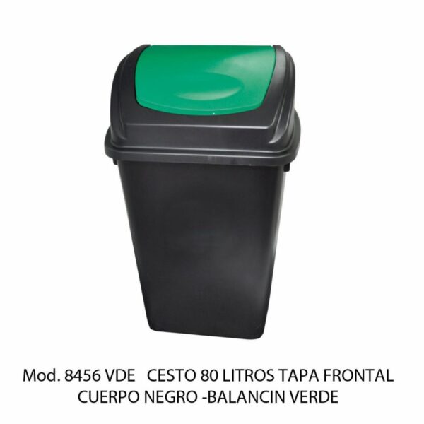 Cestos 80 L TAPA BALANCÍN FRONTAL (SKU 8416VD)