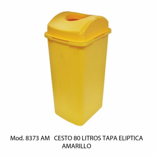 Cestos 80 L Tapa Elíptica (SKU 8376VD)