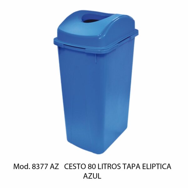 Cestos 80 L Tapa Elíptica (SKU 8376VD)