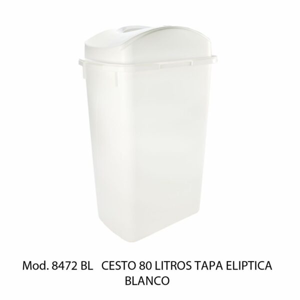 Cestos 80 L Tapa Elíptica (SKU 8376VD)