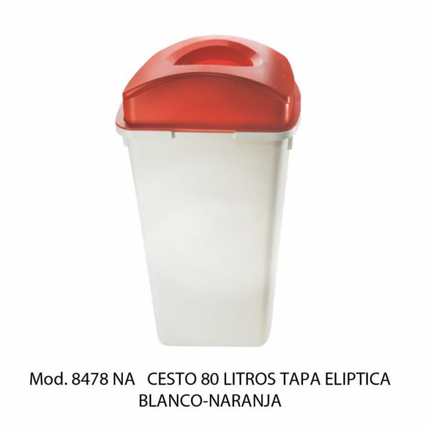 Cestos 80 L Tapa Elíptica (SKU 8376VD)