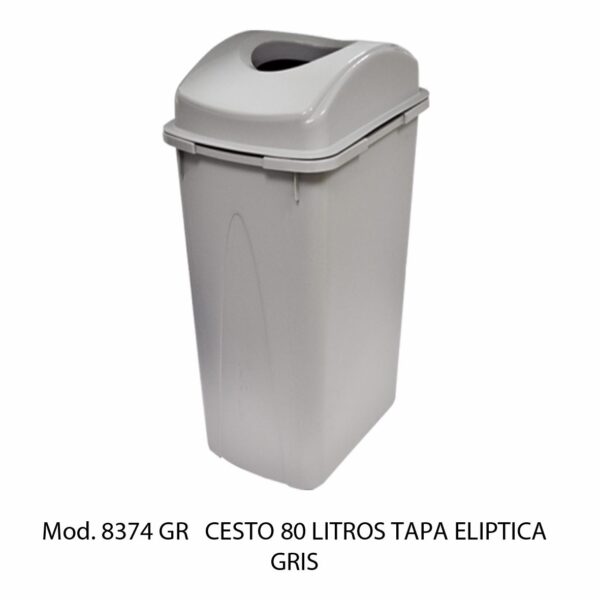 Cestos 80 L Tapa Elíptica (SKU 8376VD)