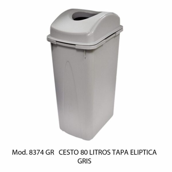Cestos 80 L Tapa Elíptica (SKU 8376VD)