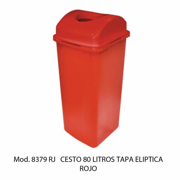 Cestos 80 L Tapa Elíptica (SKU 8376VD)