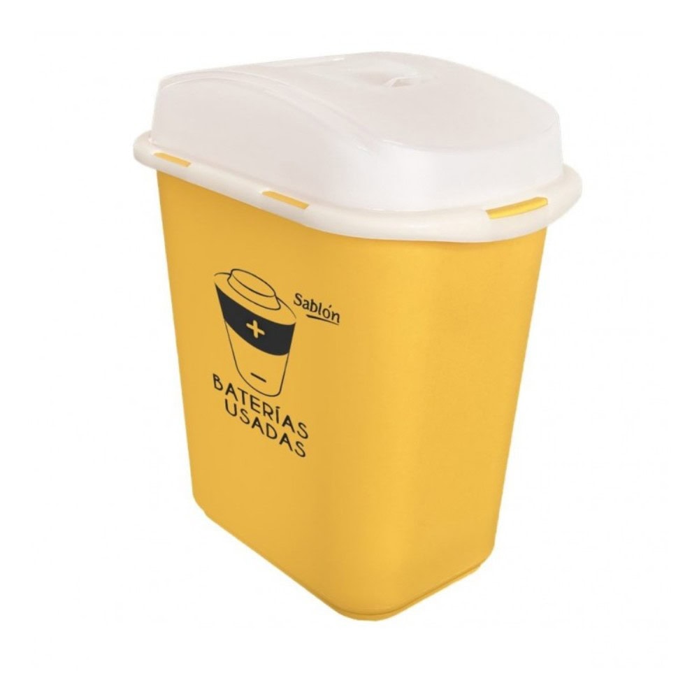 CONTENEDOR 13L BATERIAS USADAS