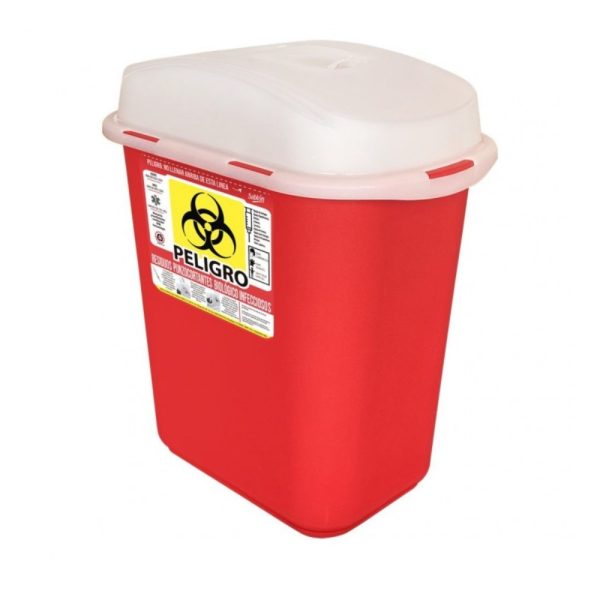 CONTENEDOR 13L RESIDUOS PUNZOCORTANTES