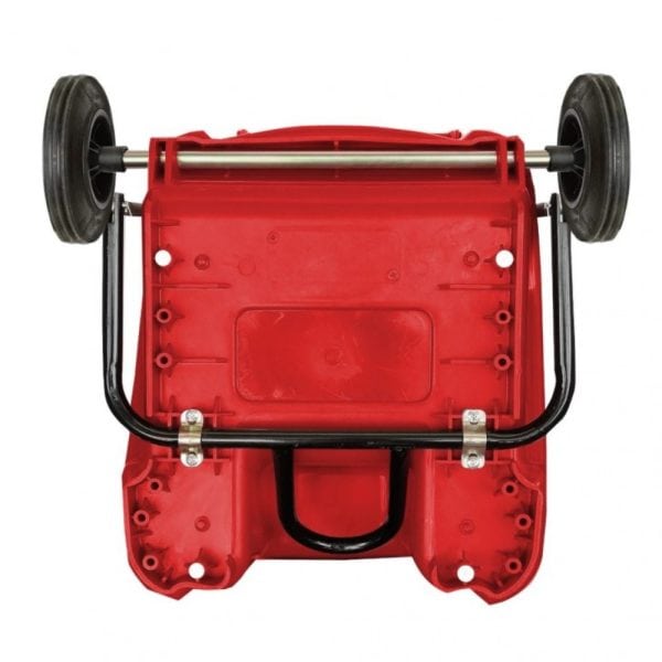 CESTO 240L ROJO C/PEDAL C/IMP