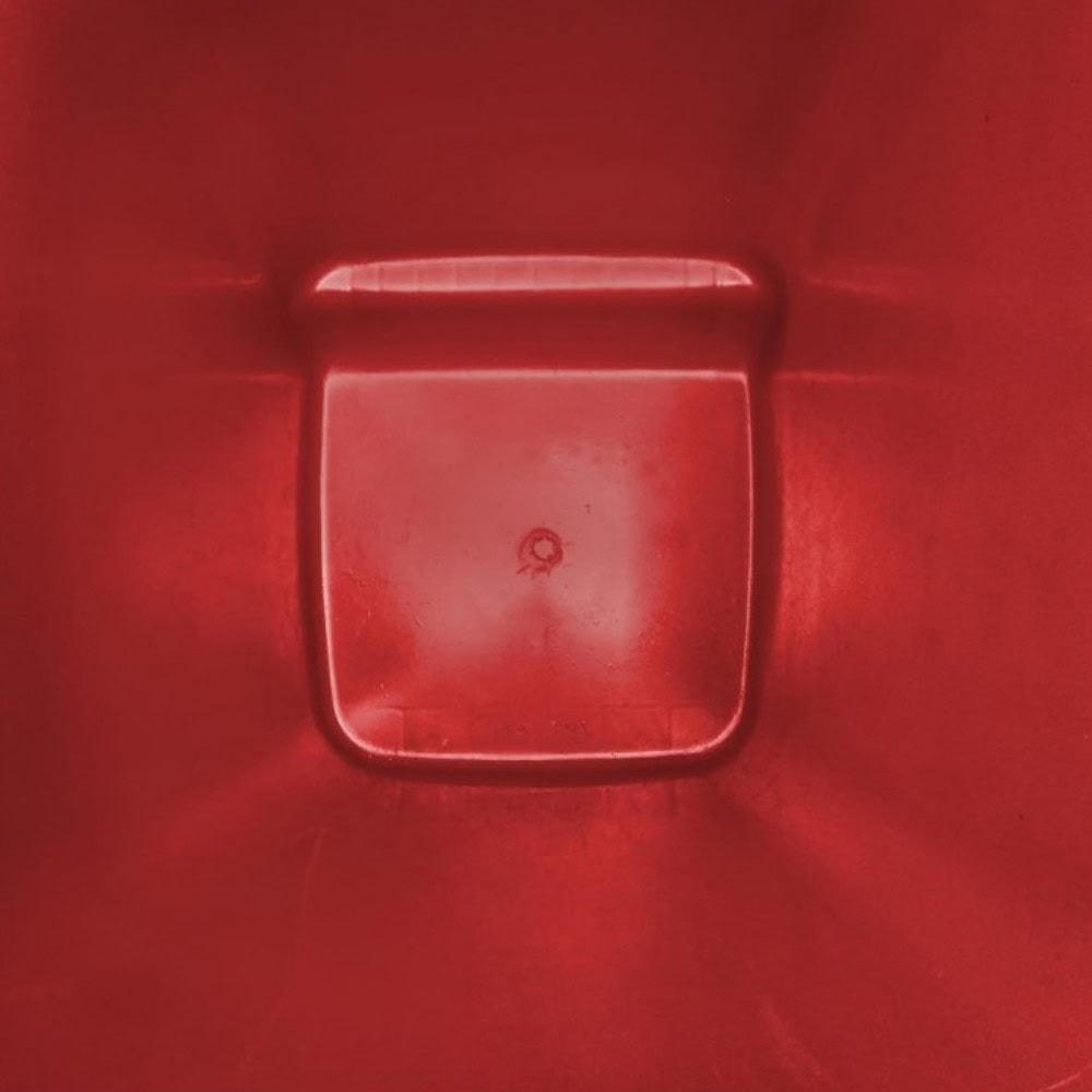 CESTO 240L ROJO S/PEDAL C/IMP