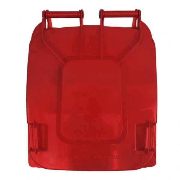 CESTO 240L ROJO S/PEDAL C/IMP