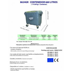 contenedor 660