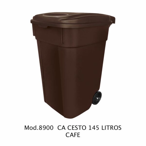 Contenedor de 145 litros (Cuerpo Negro) (SKU 8897AZ)