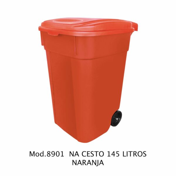 Contenedor de 145 litros (Cuerpo Negro) (SKU 8897AZ)