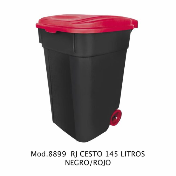 Contenedor de 145 litros (Cuerpo Negro) (SKU 8897AZ)